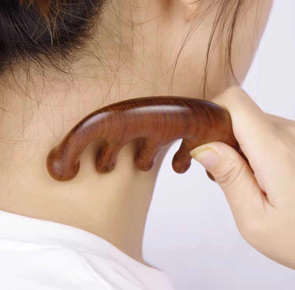 Natural Wood Massage Comb