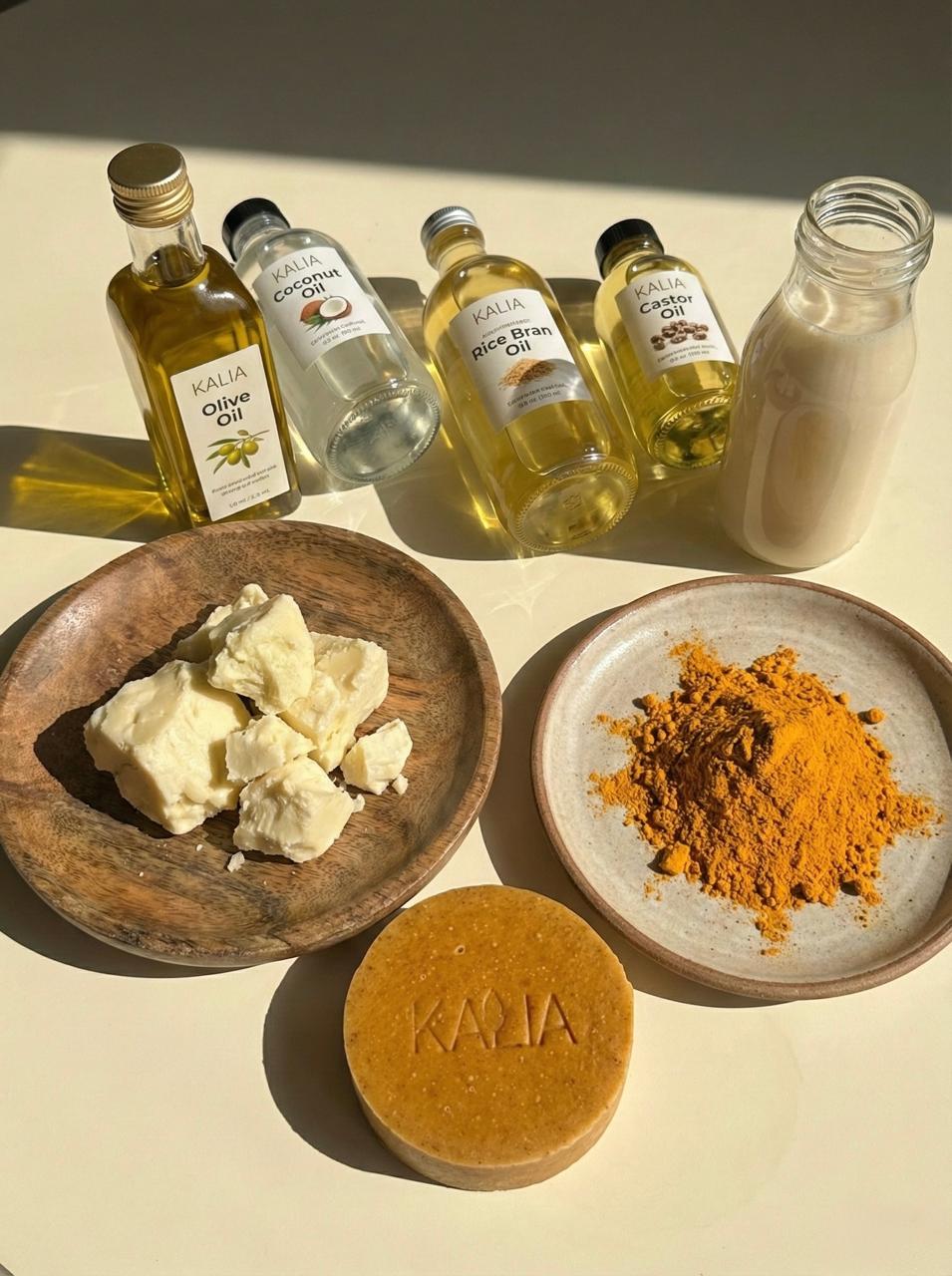 Turmeric soap