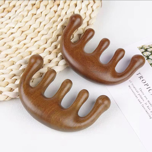 Natural Wood Massage Comb